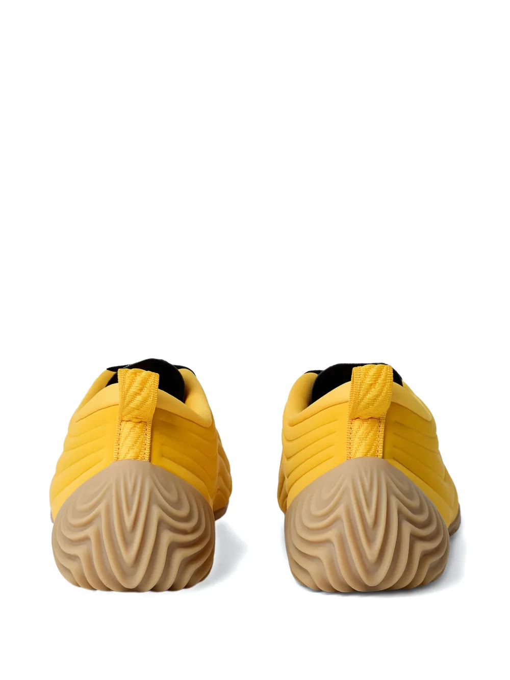 Nike Astra Ultra Wave-patterned Sneakers In Yellow