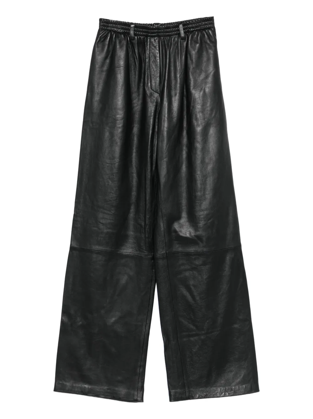 MEDEEA sheepskin trousers - Nero