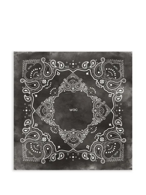 WOC Cachecol com estampa paisley