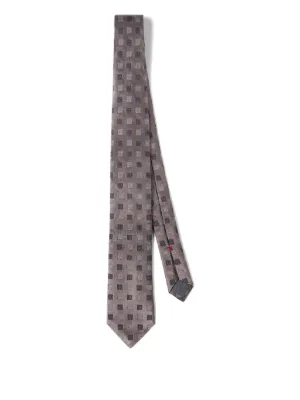 Brunello Cucinelli ペイズリー ネクタイ | グレー | FARFETCH JP
