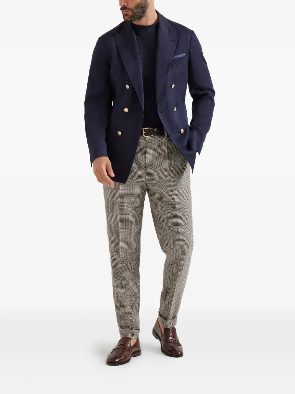 Brunello Cucinelli check trousers | Tailored Pants | Image 2