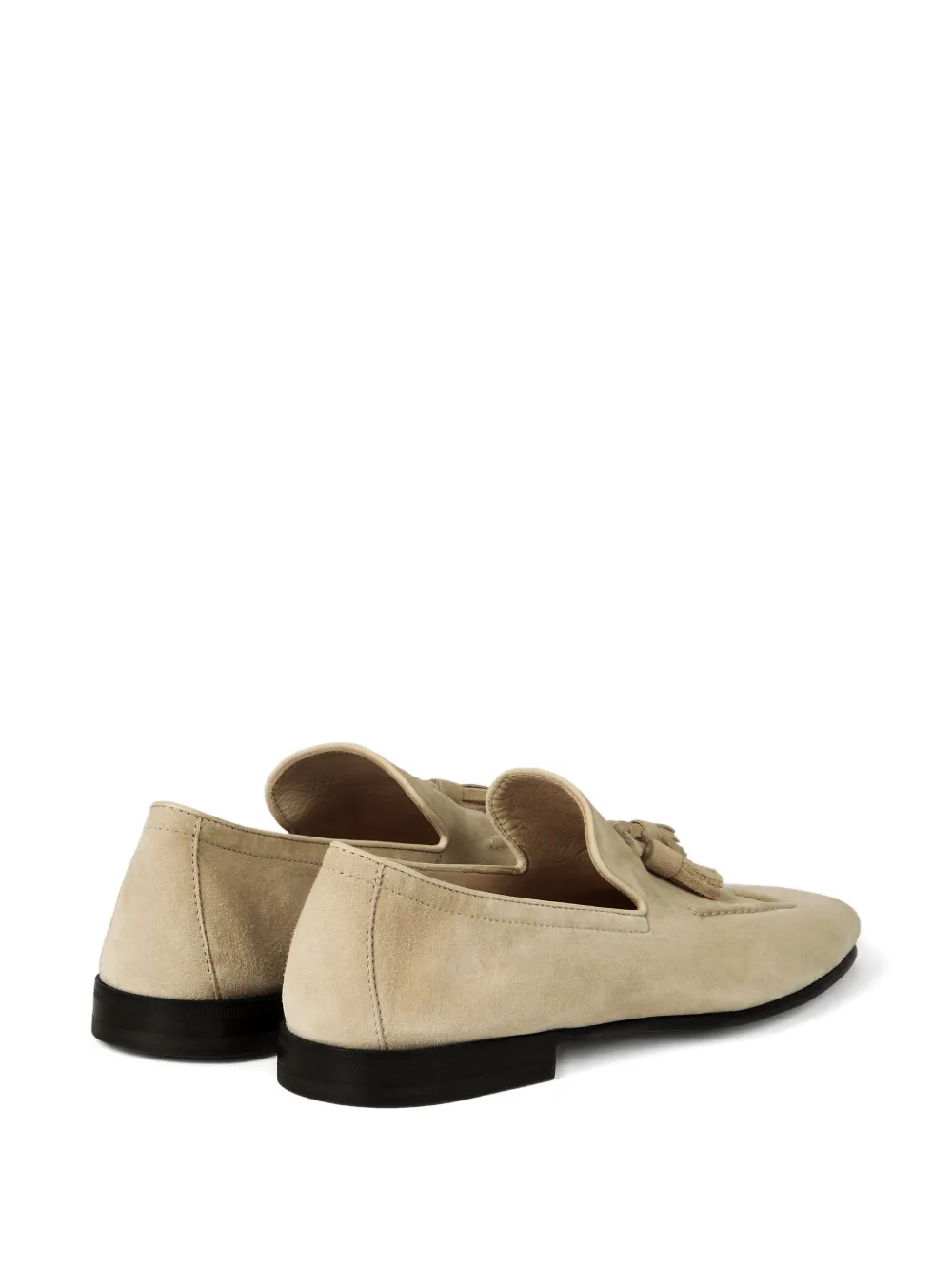 Brunello Cucinelli Loafers met kwastje Beige