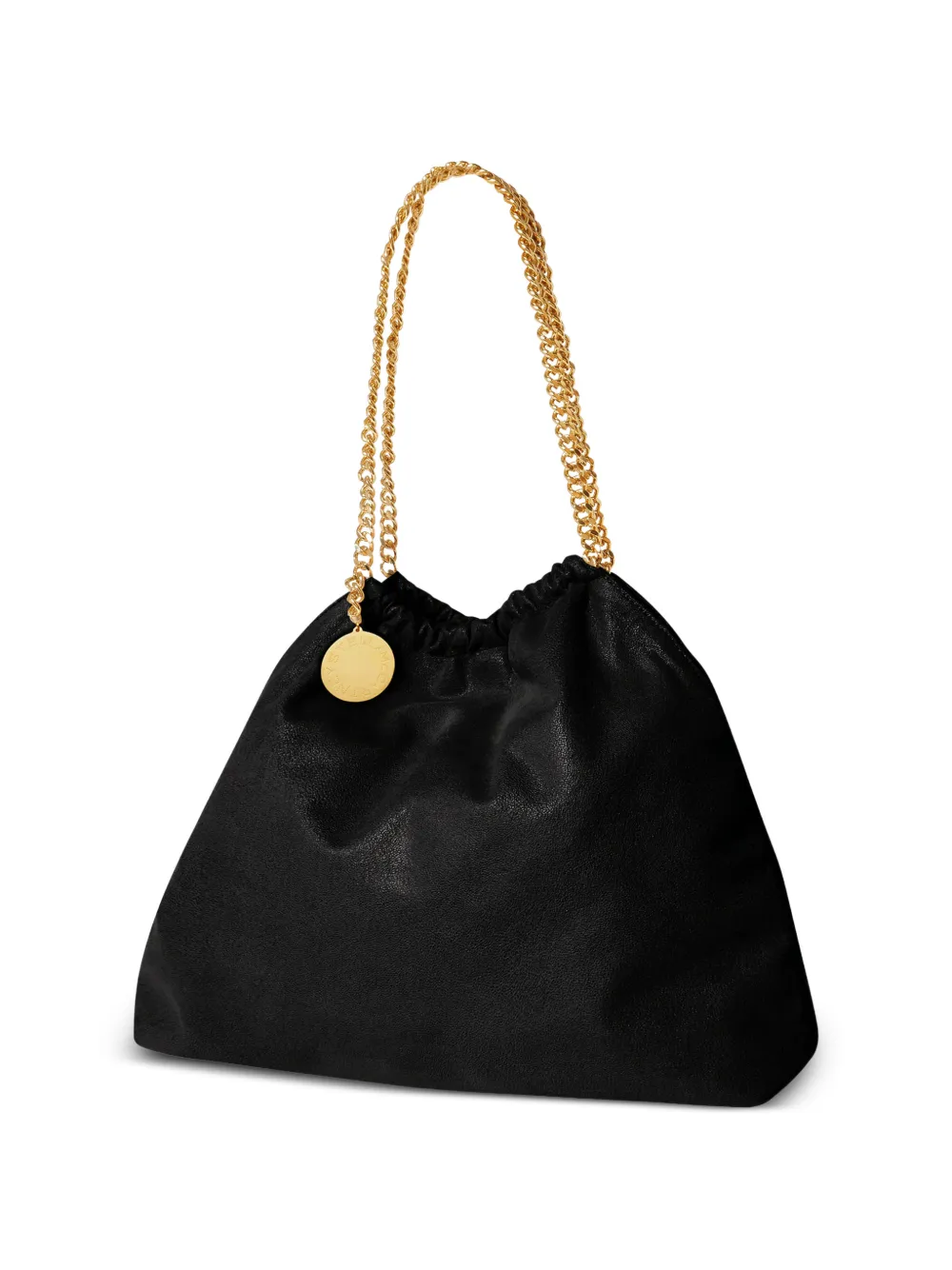 Stella McCartney Falabella medium shopper met kettingbandje Zwart