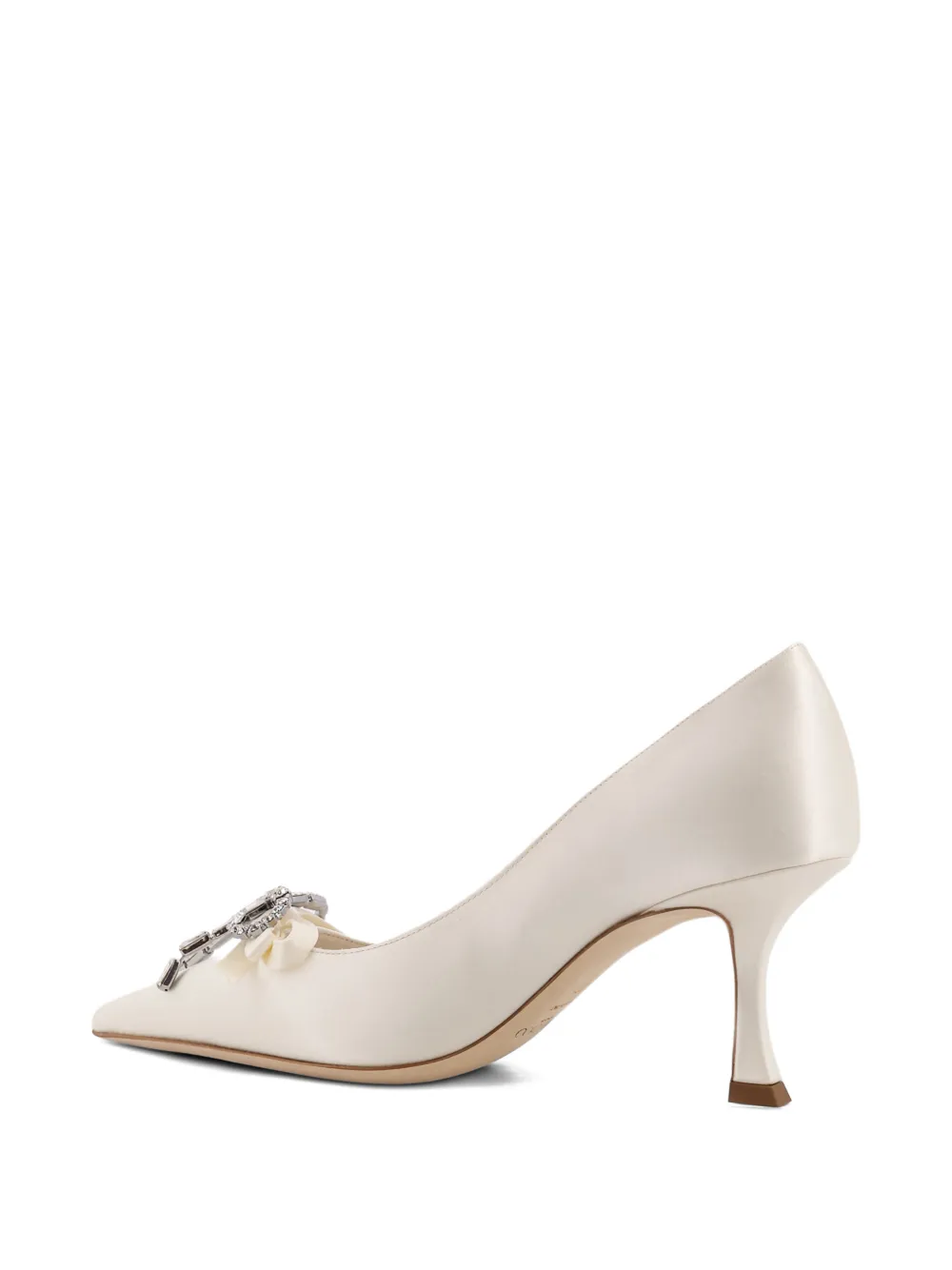Jimmy Choo crystal embellished pumps Beige