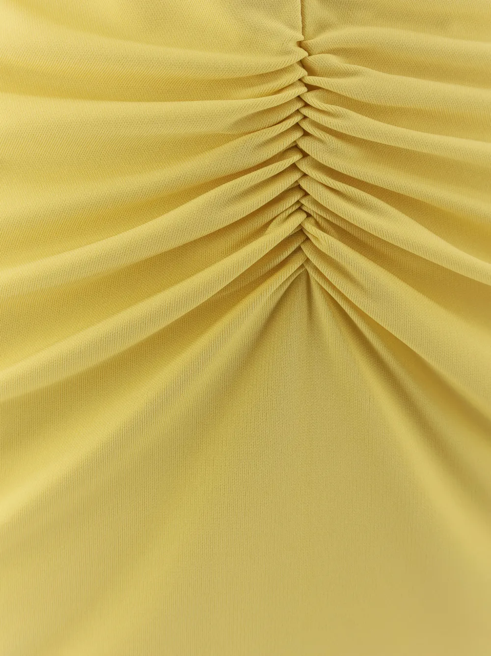  Stella Mccartney Ruched Dress - Yellow 