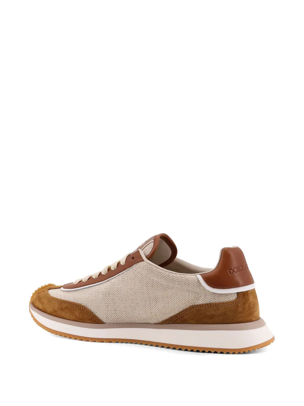 Dolce & Gabbana Sneakers met logodetails Beige
