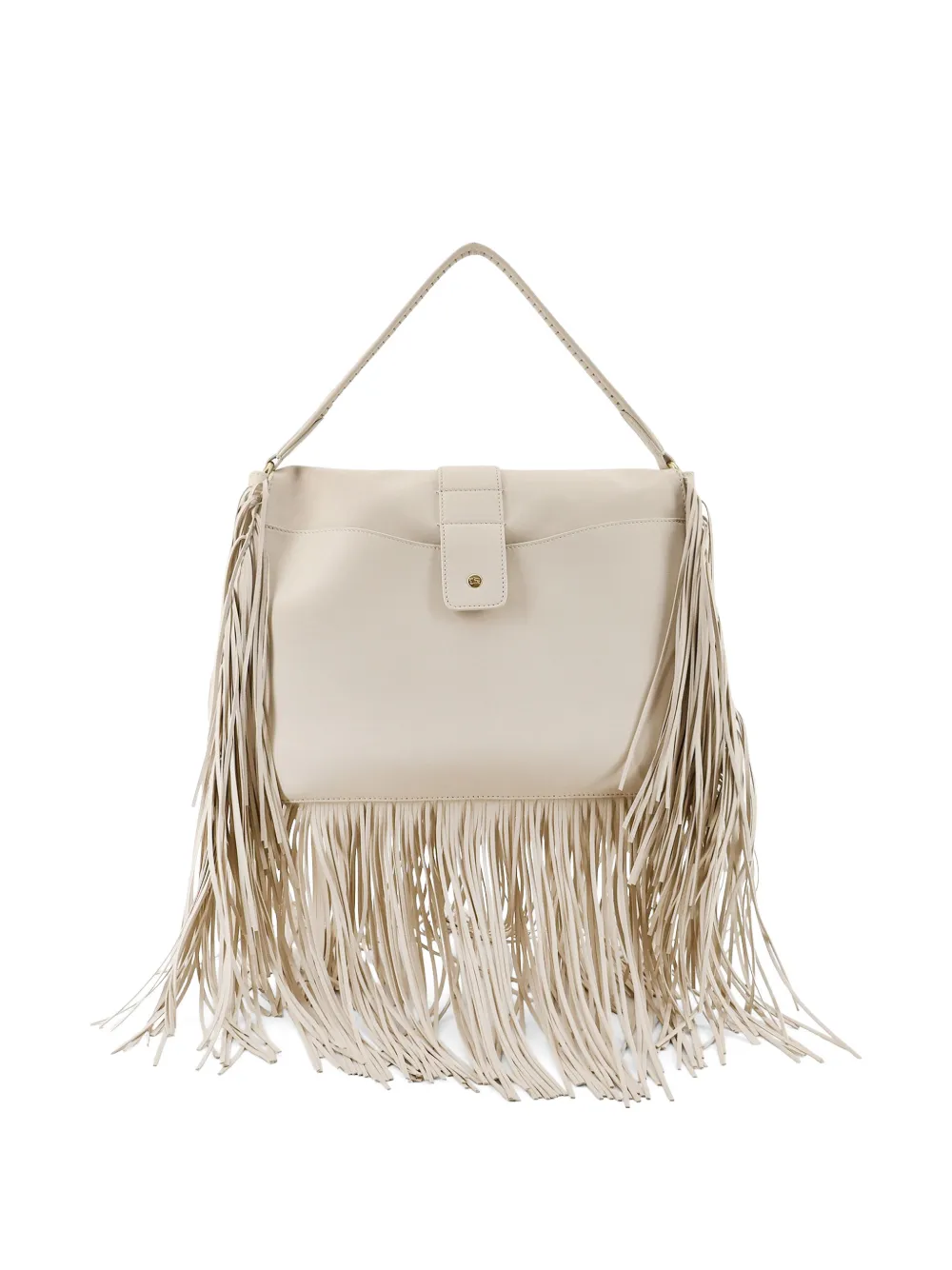 Burberry Rider schoudertas met franje Beige