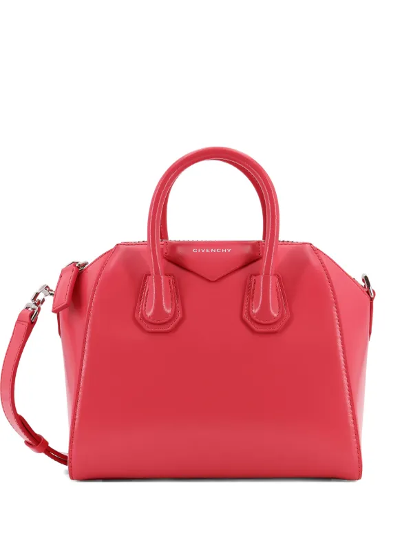 Givenchy Mini Antigona Tote Bag in Red