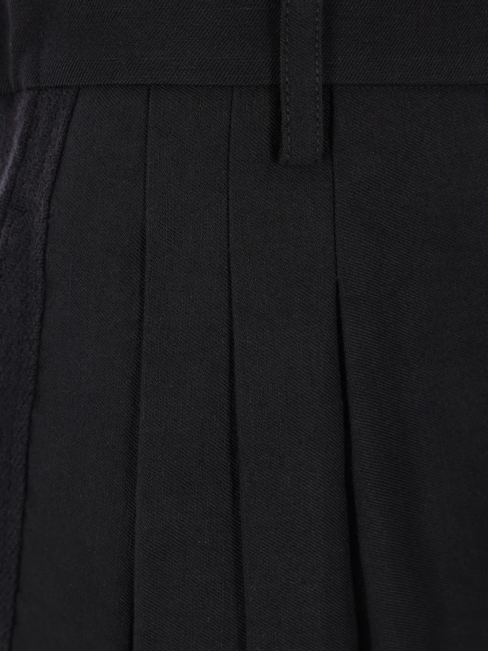 Ziggy Chen Belt-loops Pleated Trousers In Multi