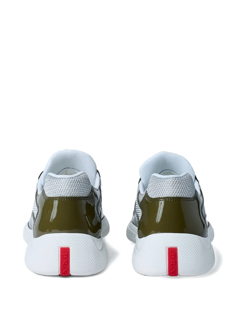 Prada America's Cup Linea Rossa sneakers Groen