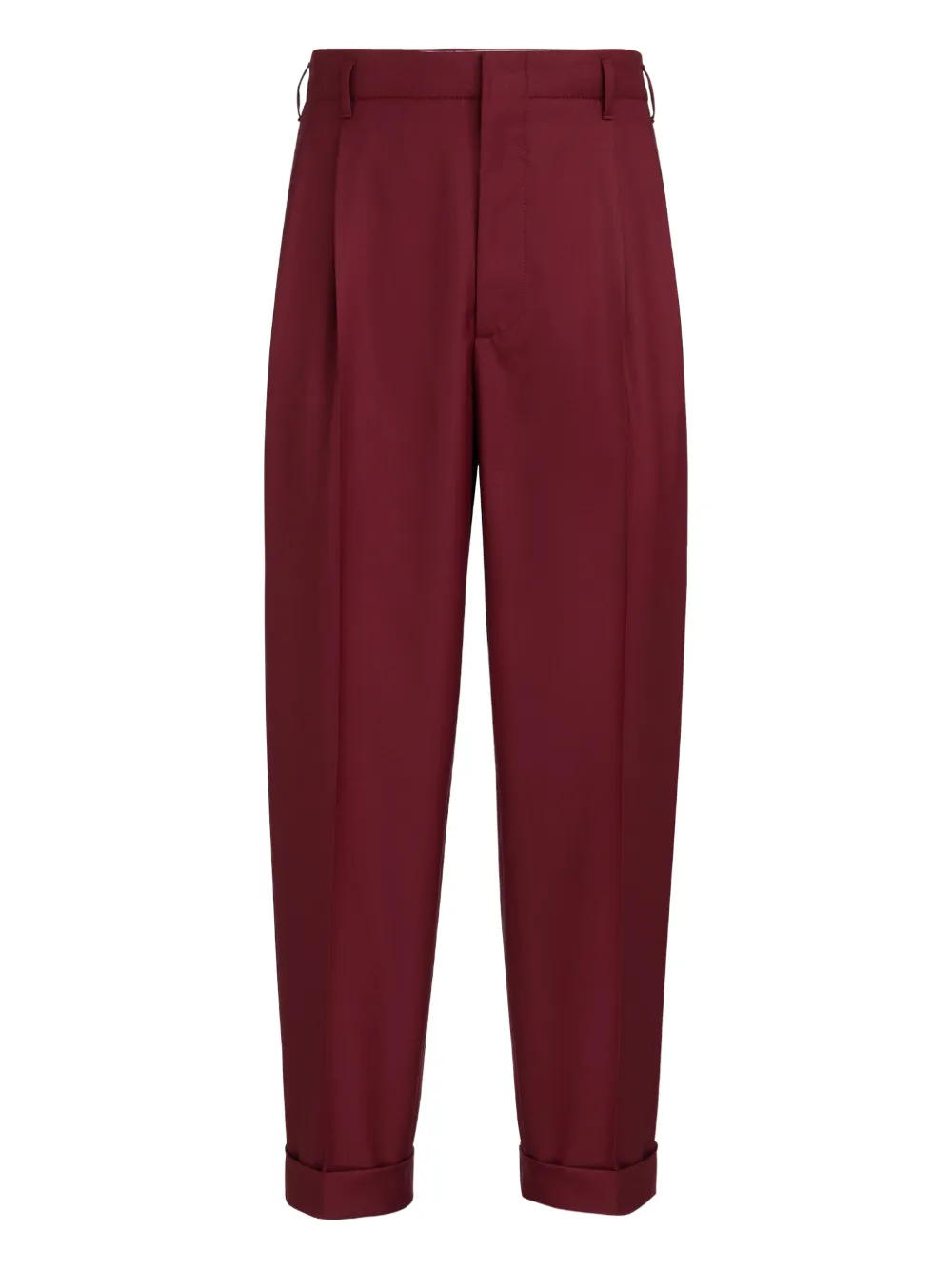 Brunello Cucinelli pleated trousers | Red | Image 1