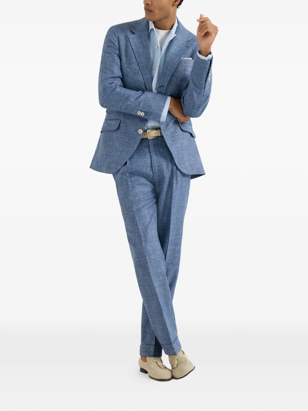 Brunello Cucinelli single-breasted blazer | Blazers | Image 2