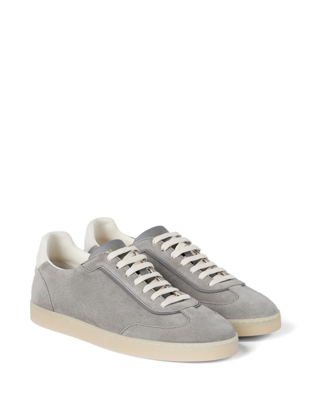 Brunello Cucinelli lace-up suede sneakers | Low-Tops | Image 2