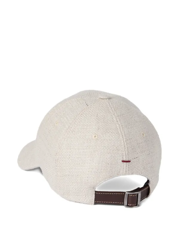 Brunello Cucinelli logo-embroidered Baseball Cap | Neutrals | FARFETCH
