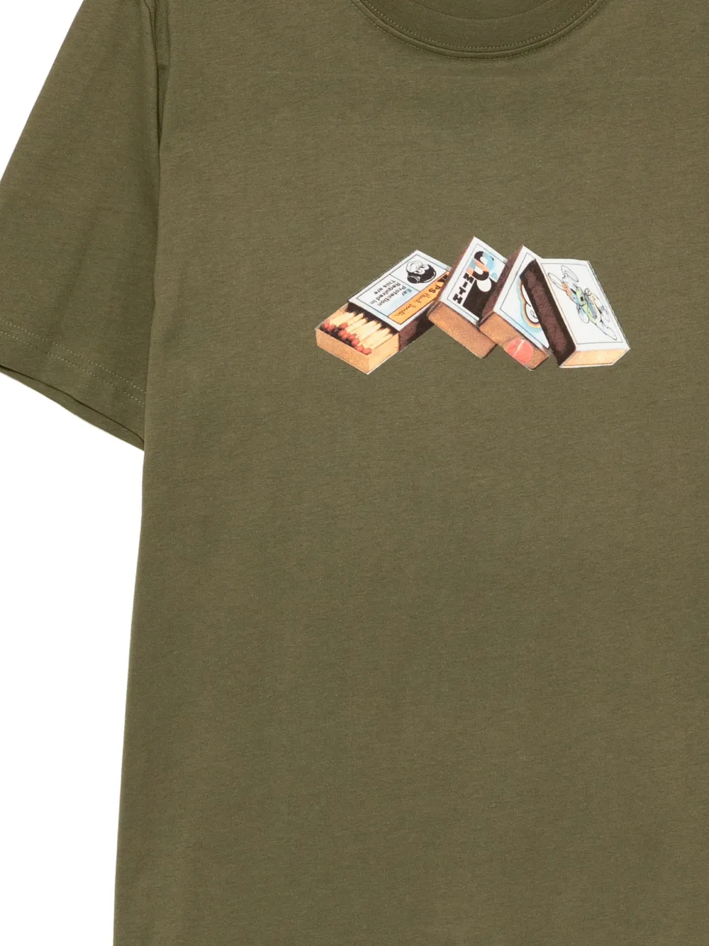  Ps Paul Smith Graphic-printed T-shirt - Green 