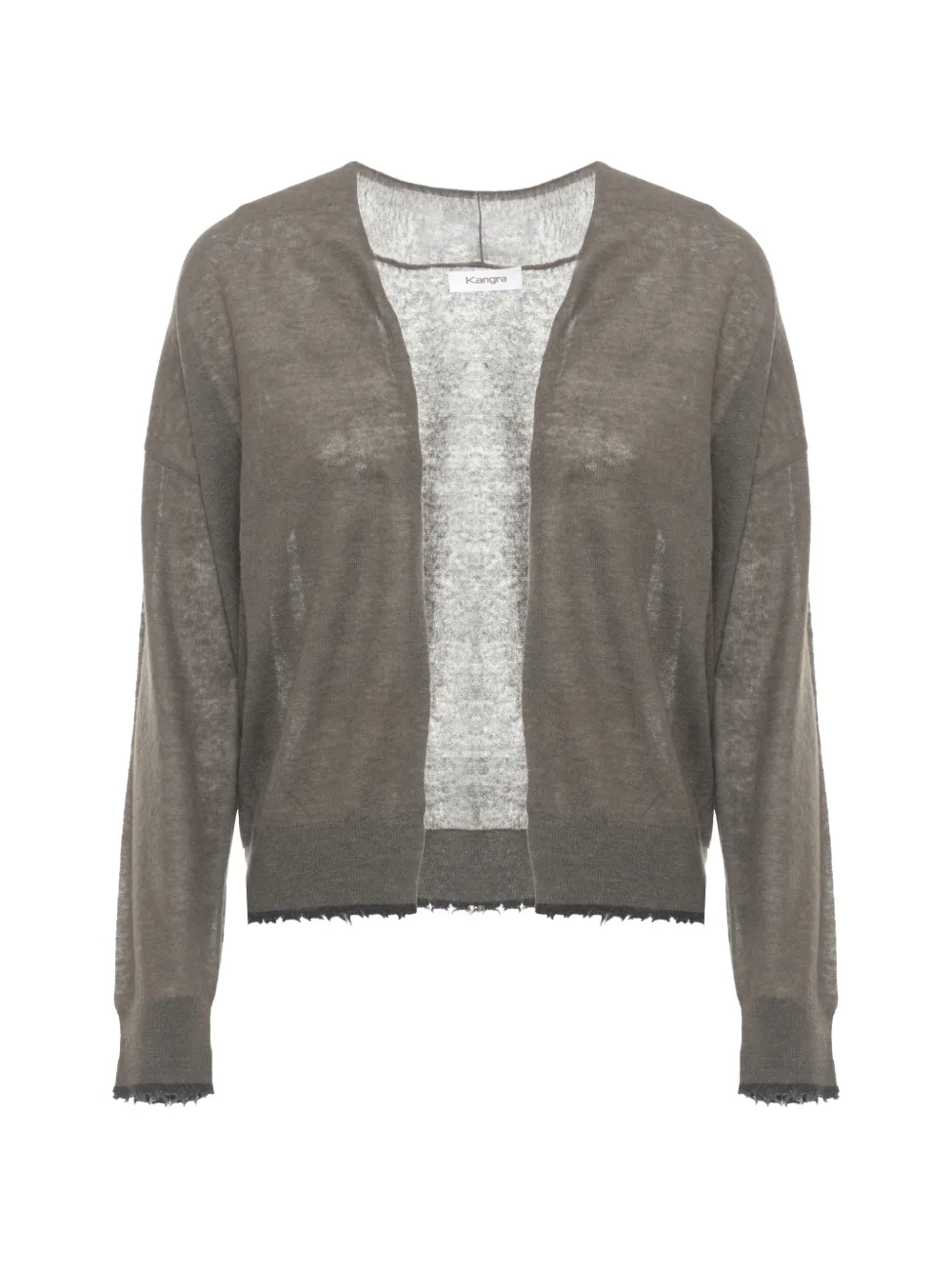 Kangra Cashmere V-neck Cardigan In Gray