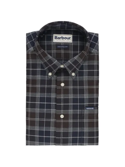 Barbour checked cotton shirt