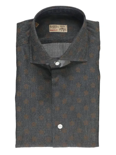 Barba floral-print shirt