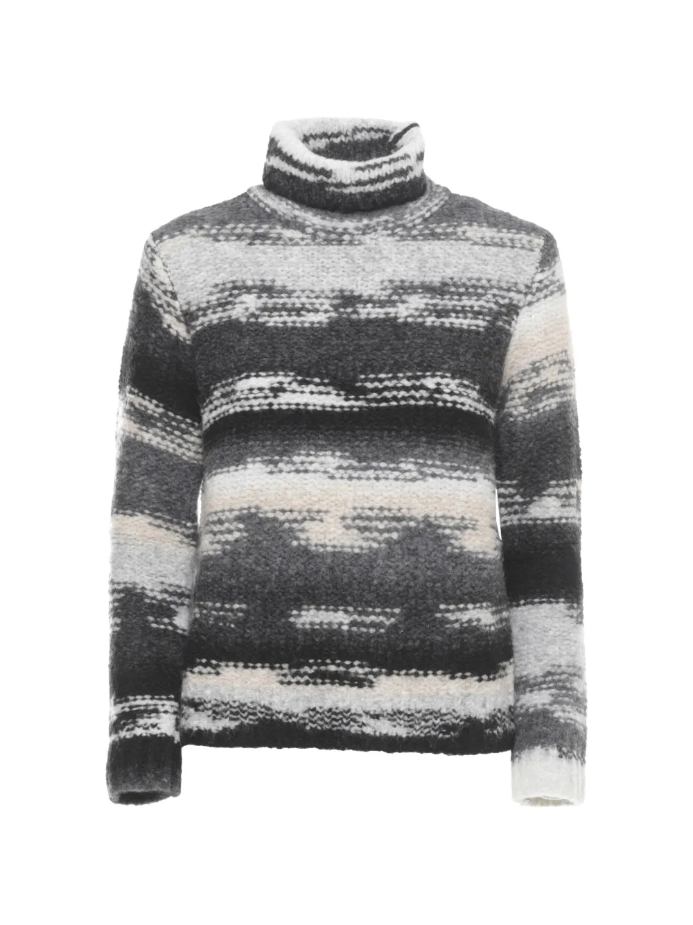 Kangra roll-neck sweater - Nero