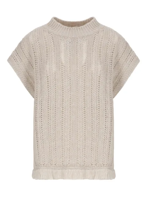 Kangra フリンジ ニットウェア