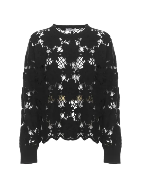 Kangra open-work sweater