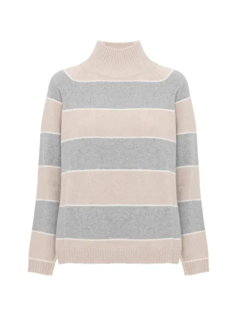 Kangra striped roll-neck sweater