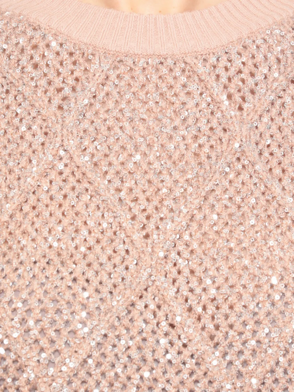 D Exterior Round-neck Vest In Neutral