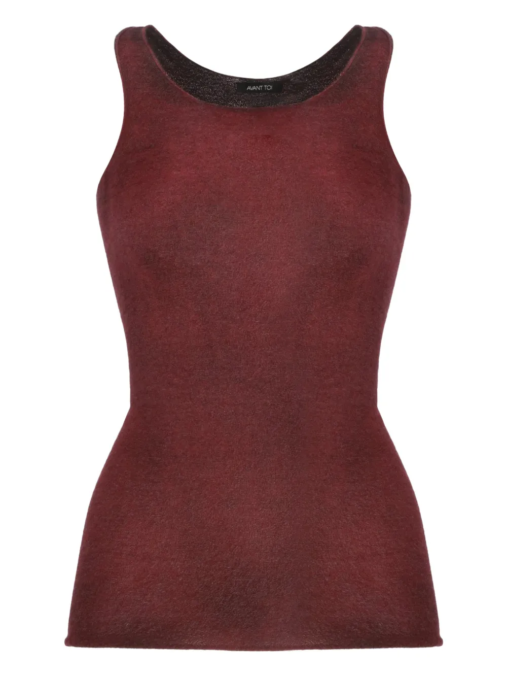 Avant Toi top con cuello redondo | rojo | Image 1