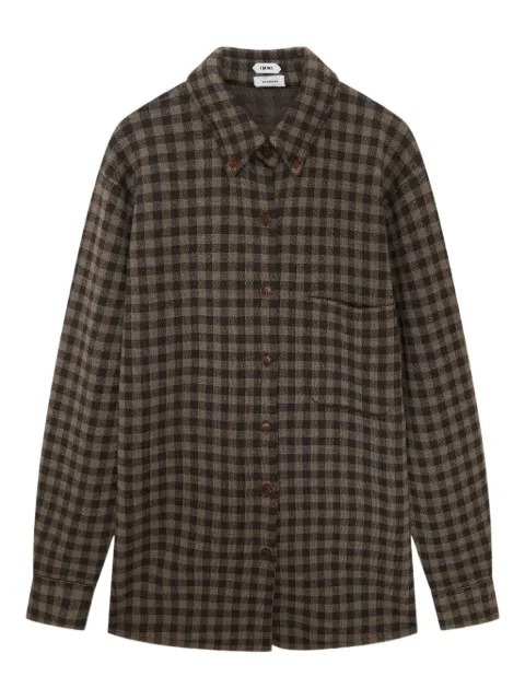 IMMI 格纹衬衫式夹克