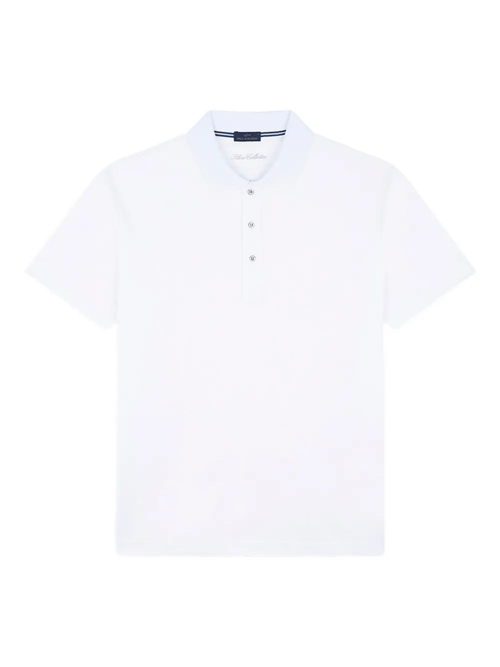 Paul & Shark playera tipo polo con tiburón bordado | blanco | Image 1