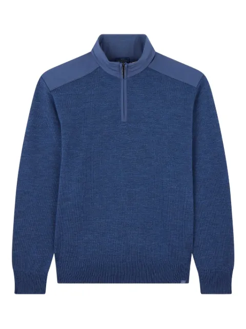 Paul & Shark half-zip detail sweater