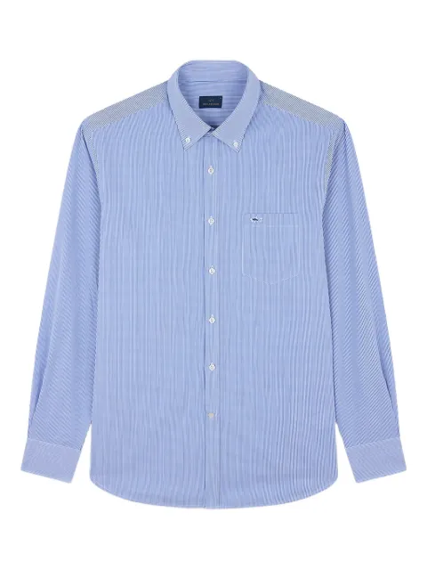 Paul & Shark striped cotton poplin shirt