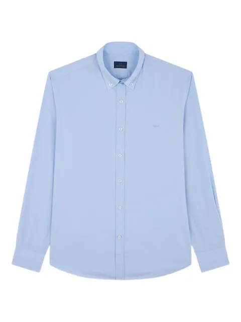 Paul & Shark shark embroidery cotton poplin shirt