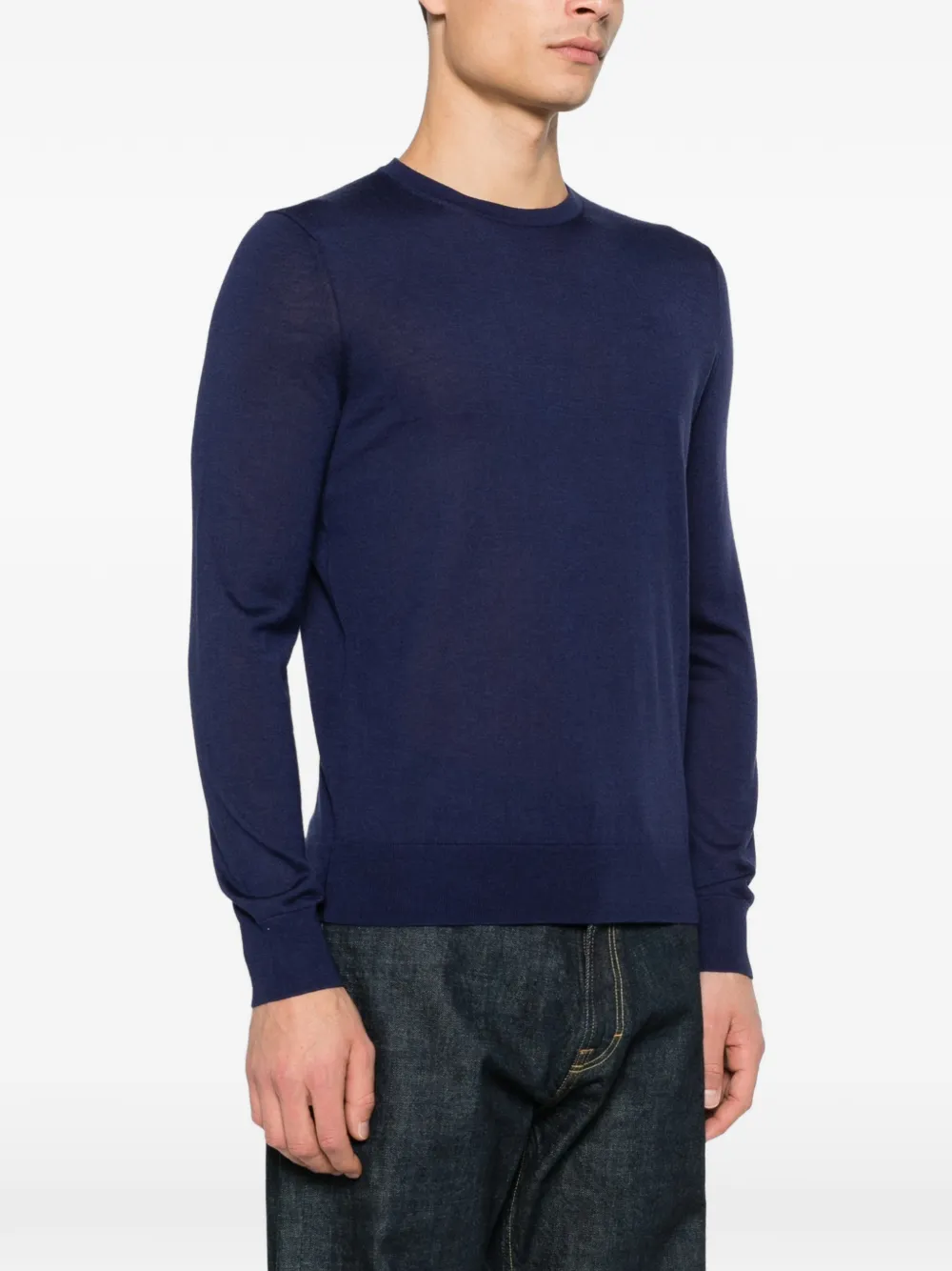  Ivory Paris Crew-neck Sweater - Blue 