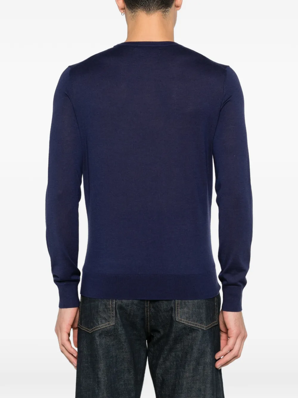 IVORY PARIS Trui met ronde hals Blauw