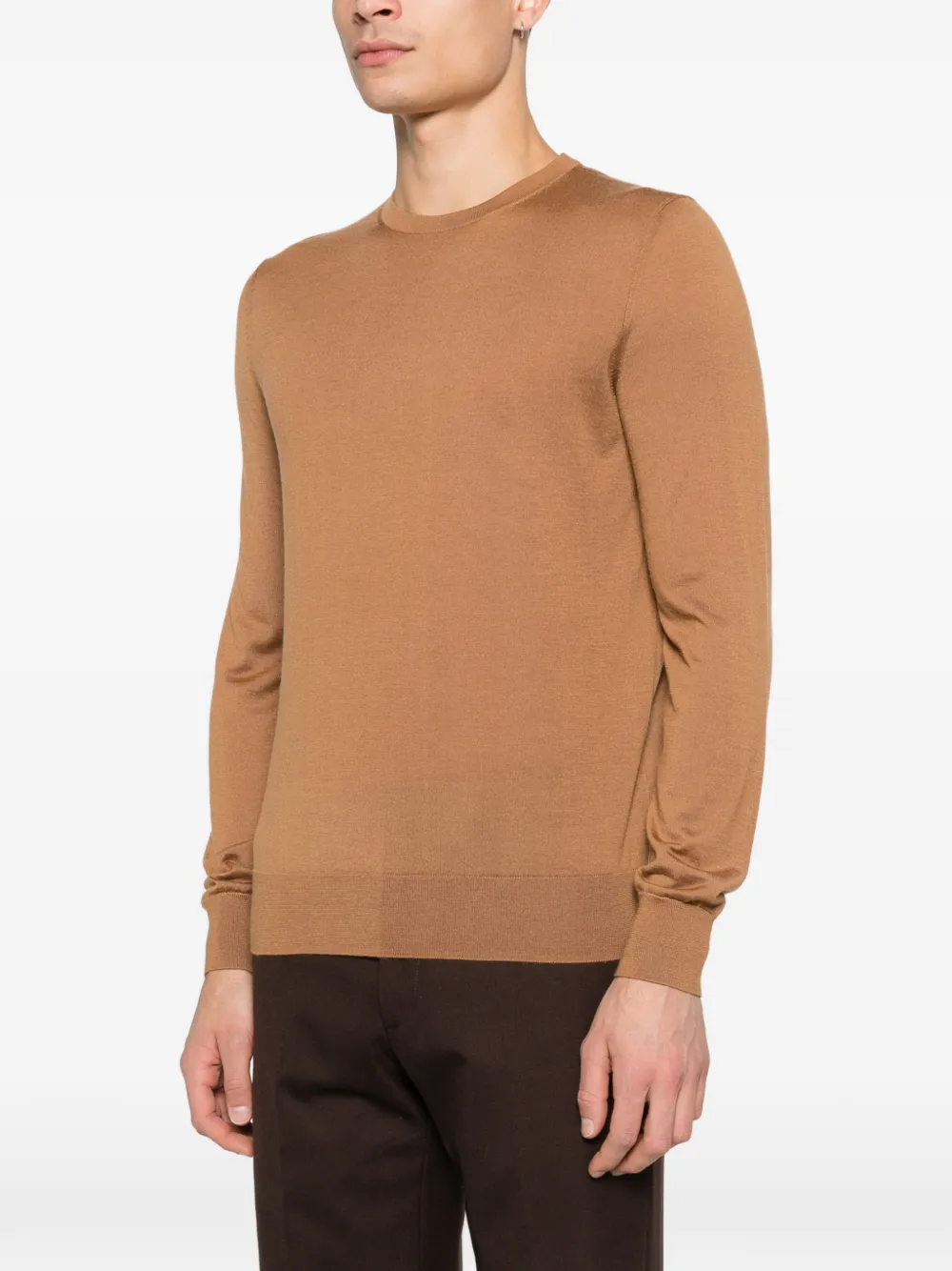  Ivory Paris Crew-neck Sweater - Brown 