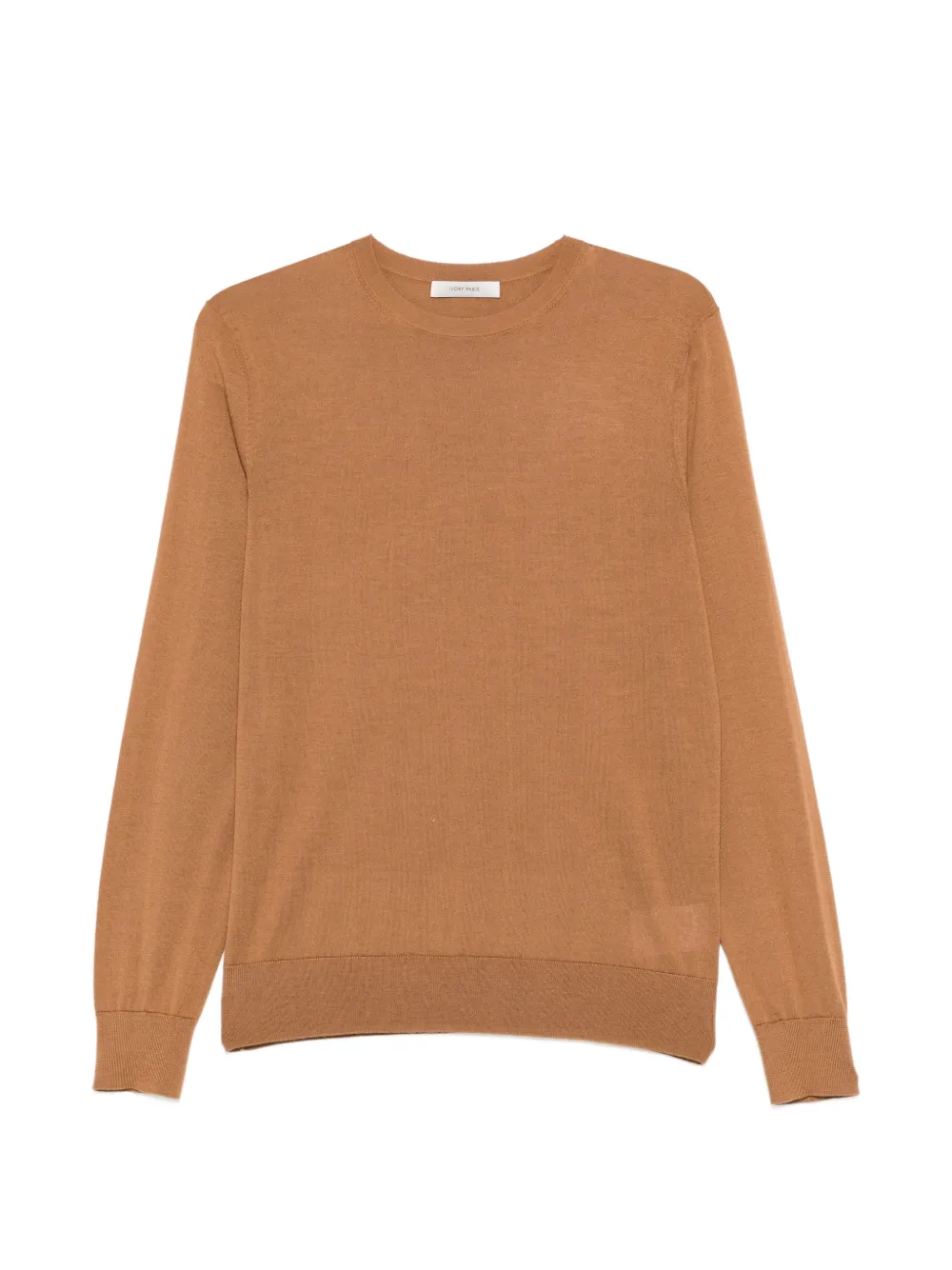 IVORY PARIS crew-neck sweater - Brown