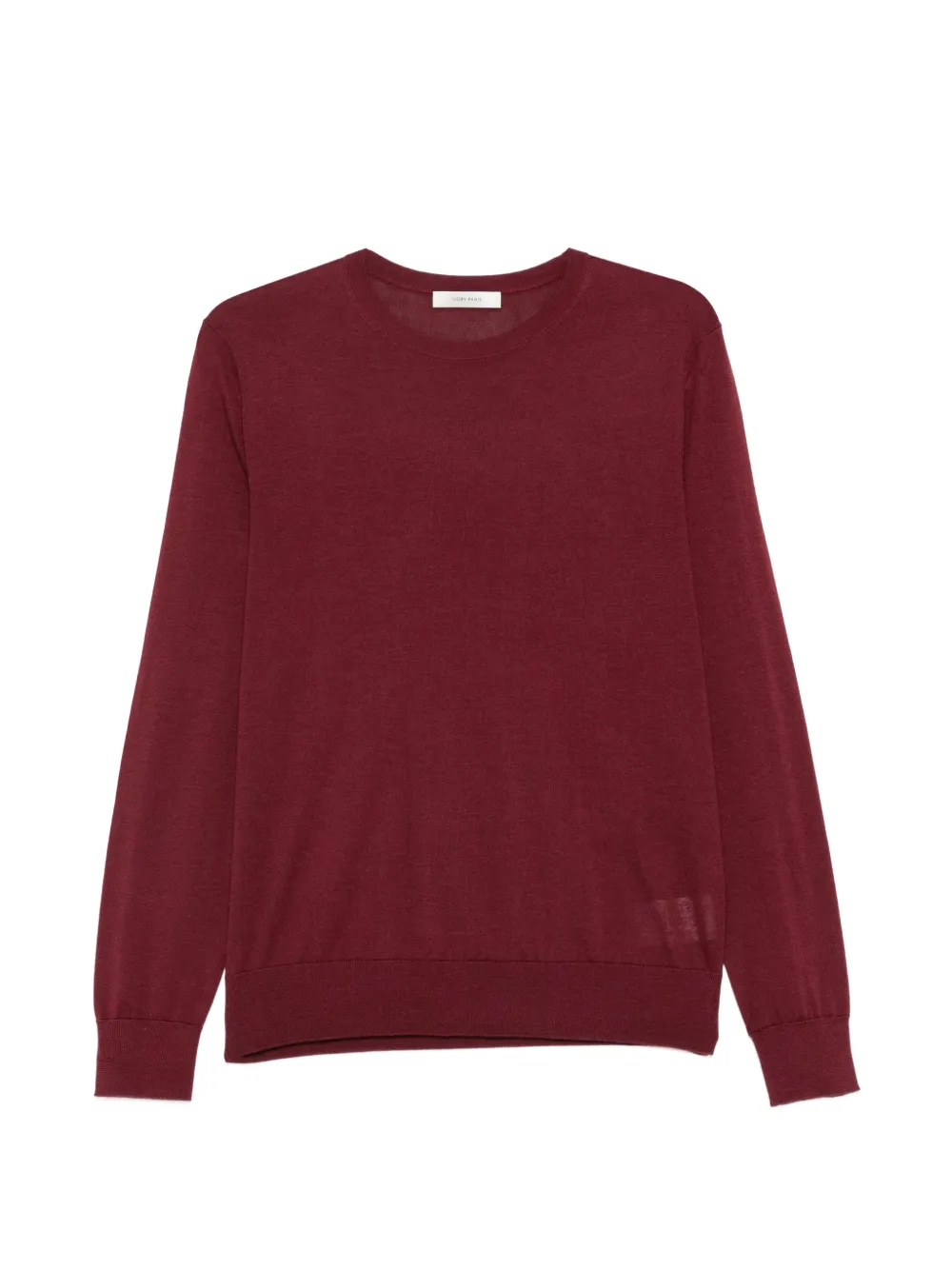 IVORY PARIS crew-neck sweater - Red