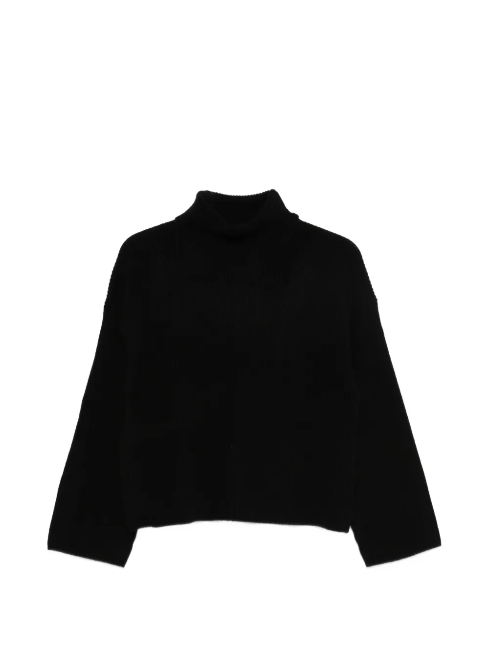 IVORY PARIS turtle-neck sweater - Nero