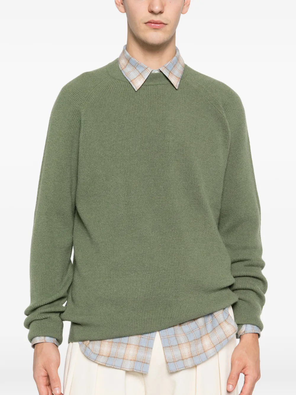 Hōsio Crew-neck Sweater In Green