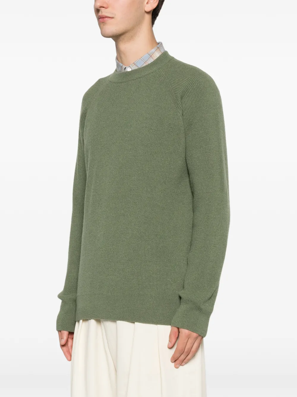 Hōsio Crew-neck Sweater In Green