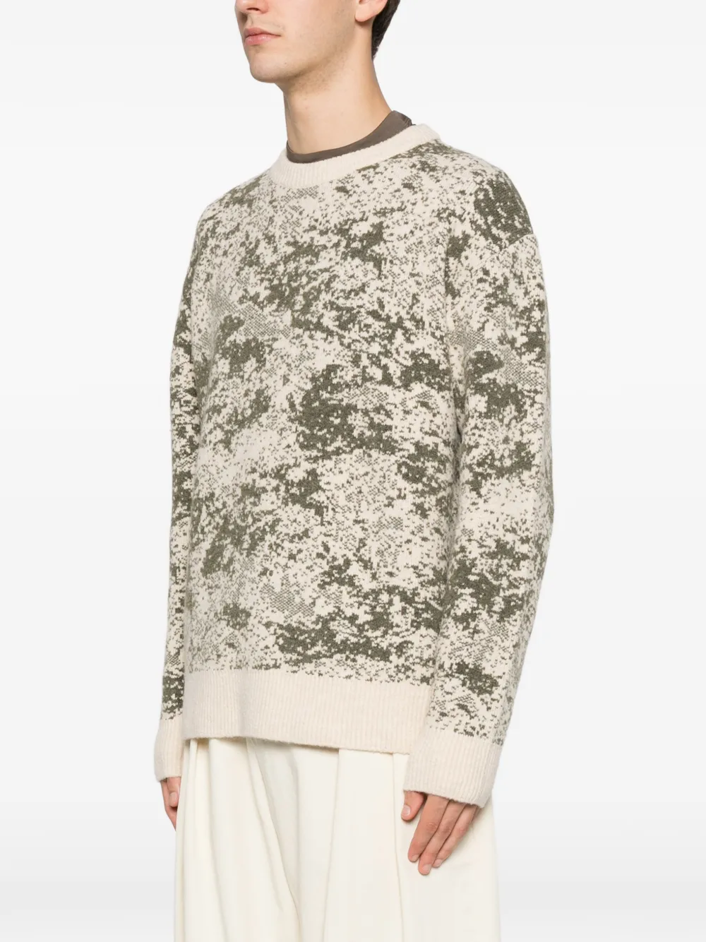 Hōsio Crew-neck Sweater In Gray