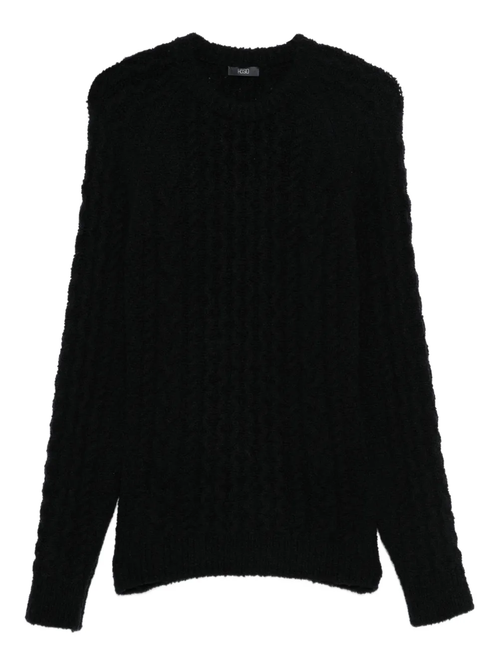 Hosio crew-neck sweater | Black | Image 1