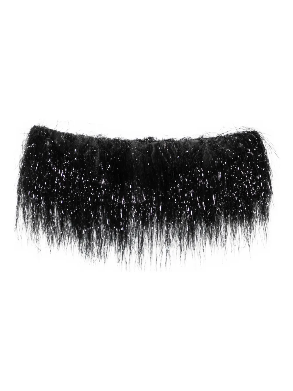 MEDEEA loose threads top | Black | Image 1