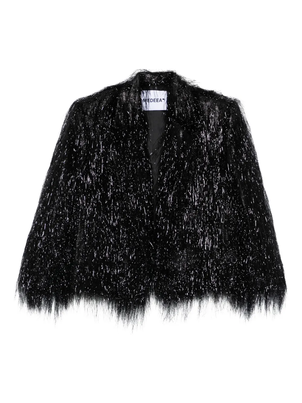 MEDEEA loose-threads jacket | Black | Image 1