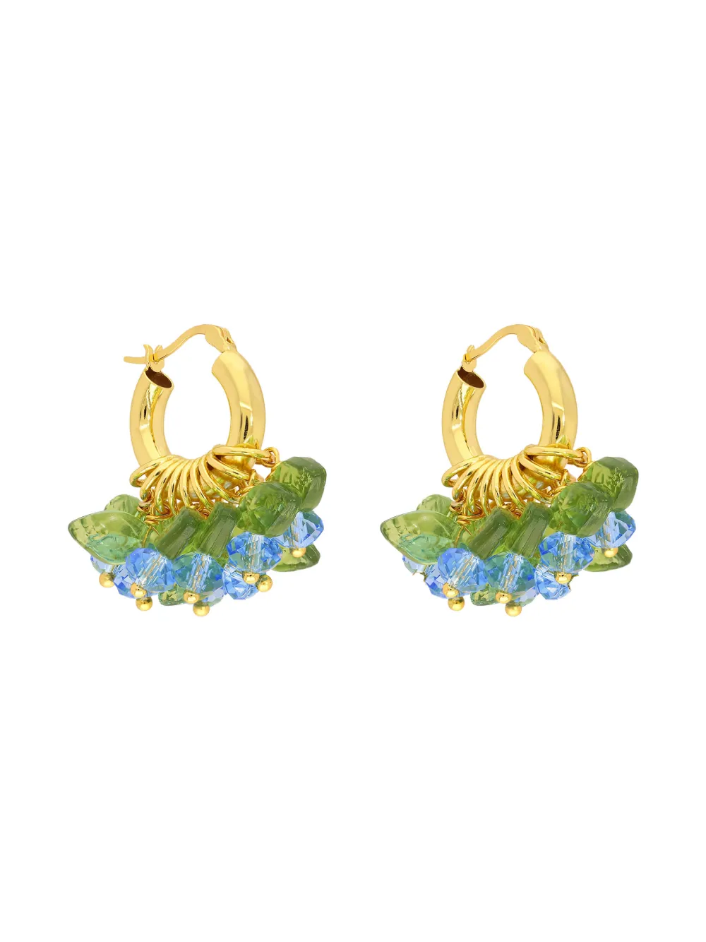 Annele mini Blueberry Fields Forever earrings - Goud