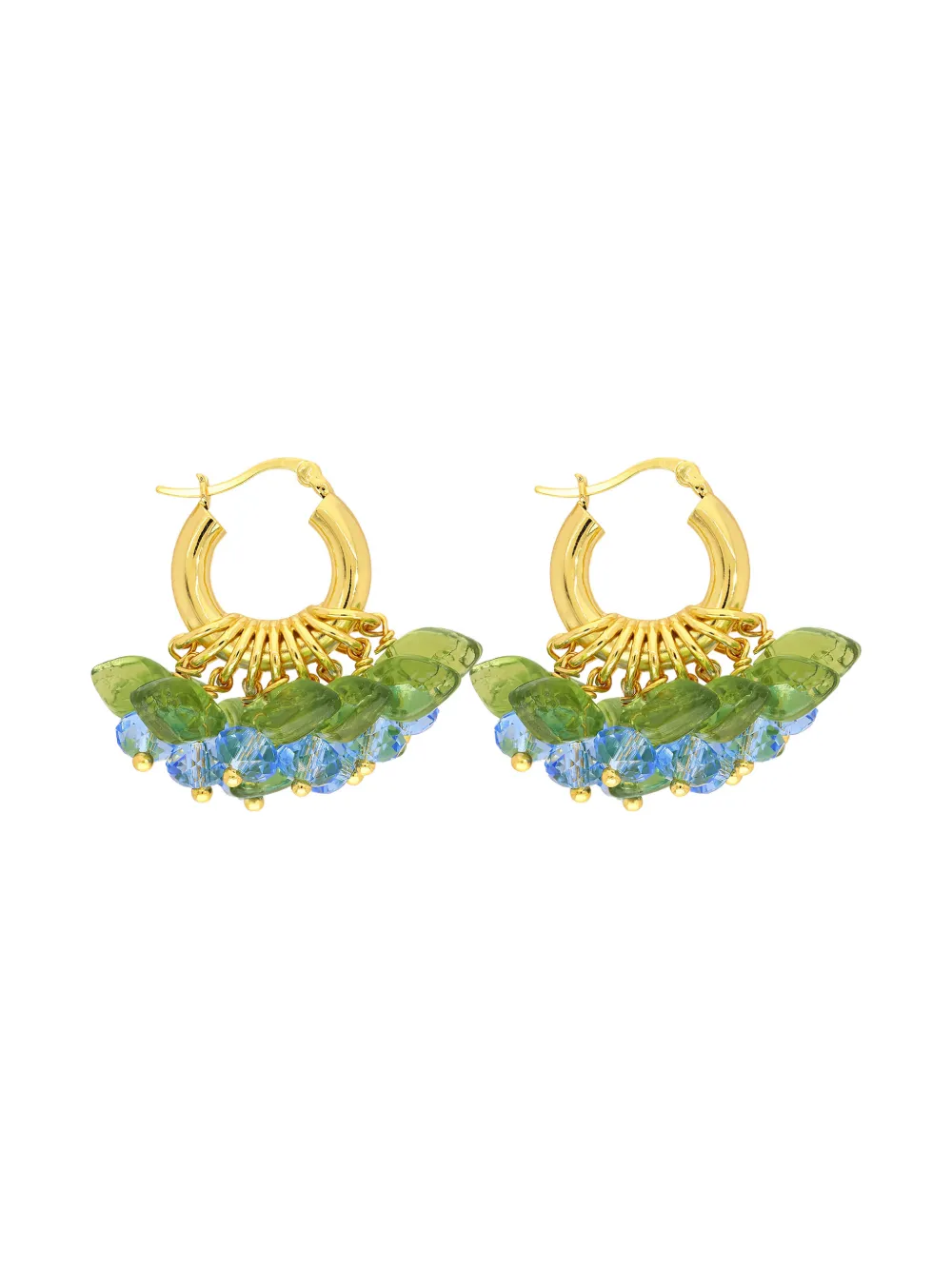 Annele Mini Blueberry Fields Forever Earrings In Multi