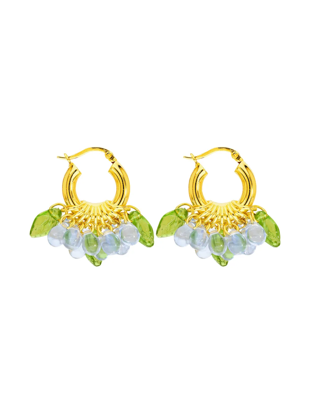Annele Mini Baby Bubbles Earrings In Gold