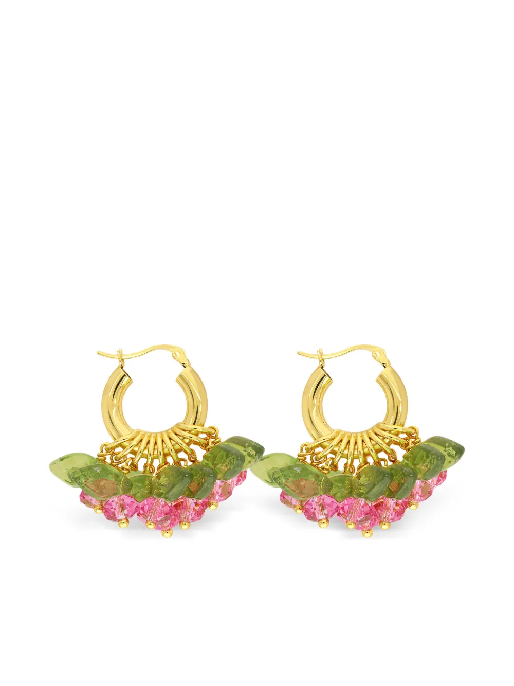 Annele mini Rose Fields Forever earrings - Gold