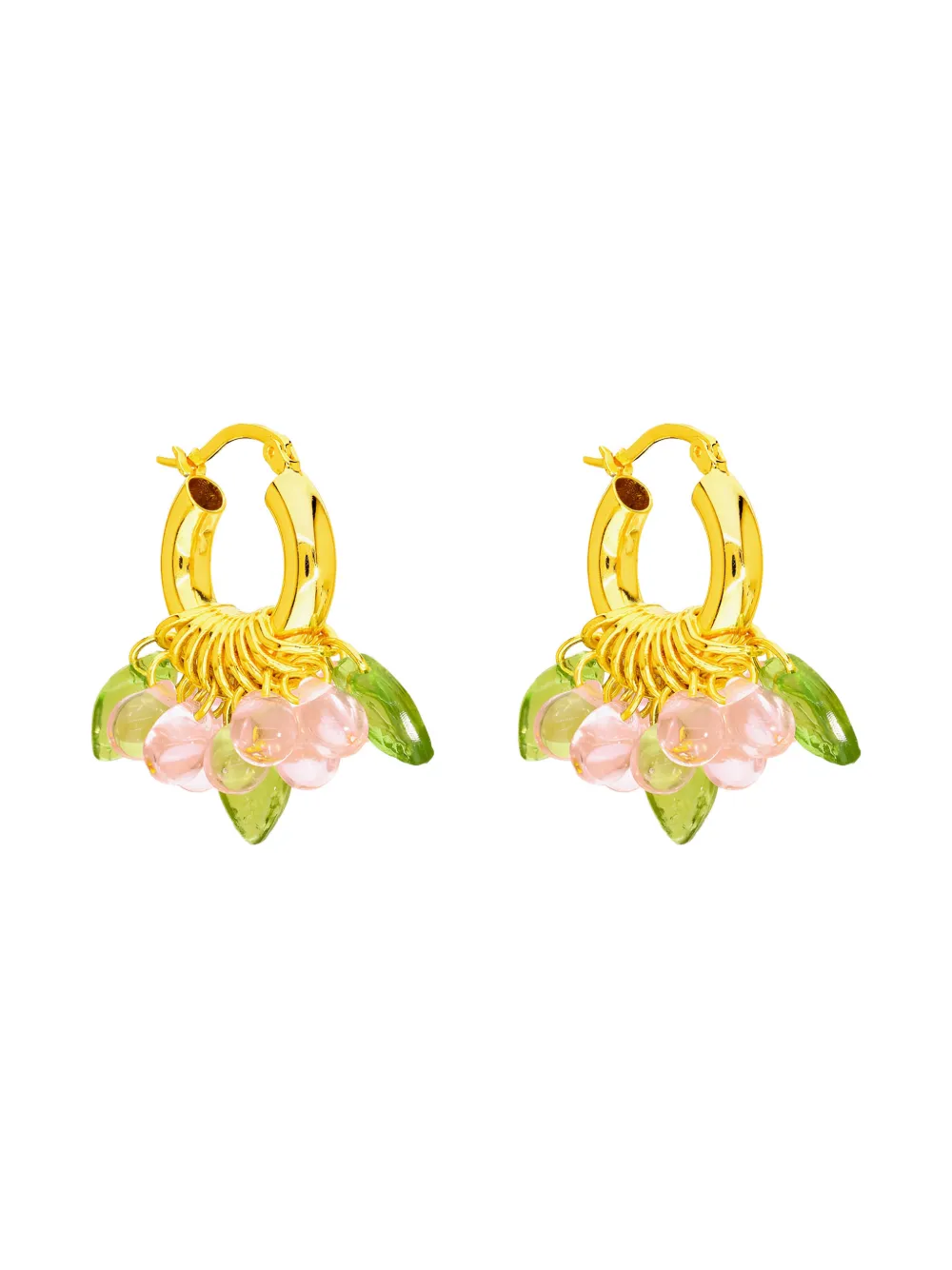 Annele mini Baby Blossom earrings - Goud